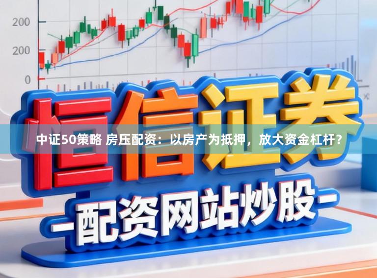 中证50策略 房压配资:以房产为抵押,放大资金杠杆?