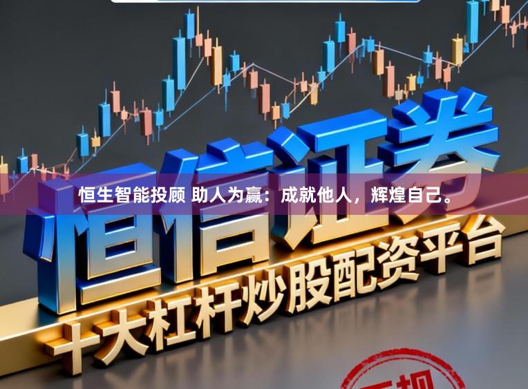 恒生智能投顾 助人为赢：成就他人，辉煌自己。