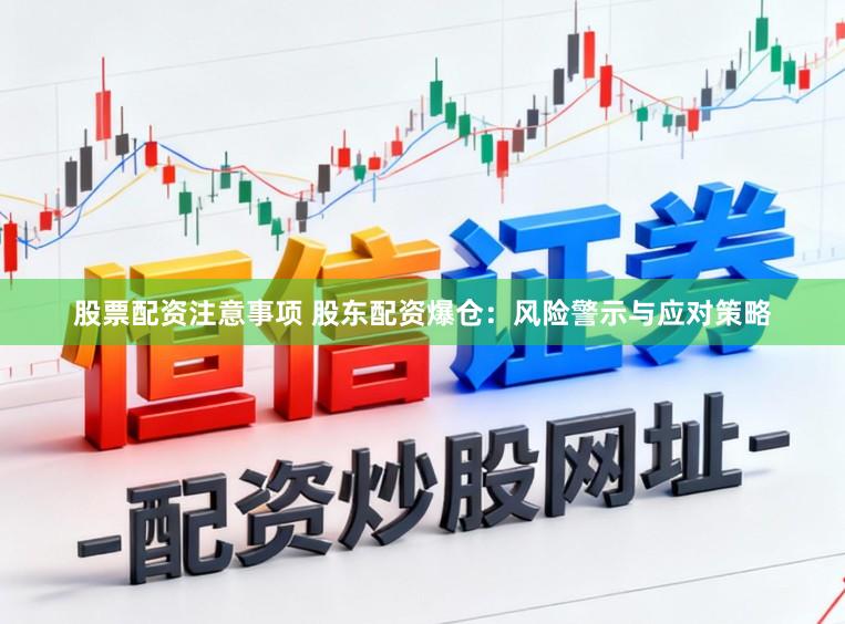 股票配资注意事项 股东配资爆仓：风险警示与应对策略