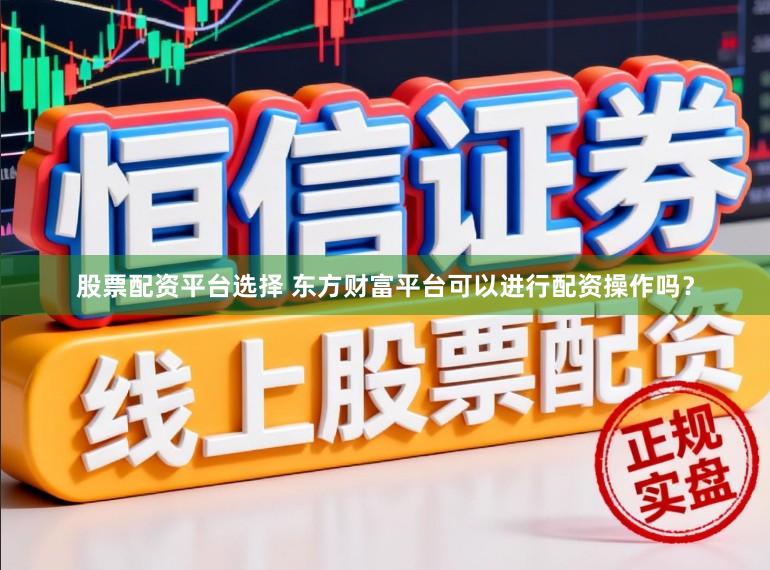 股票配资平台选择 东方财富平台可以进行配资操作吗？